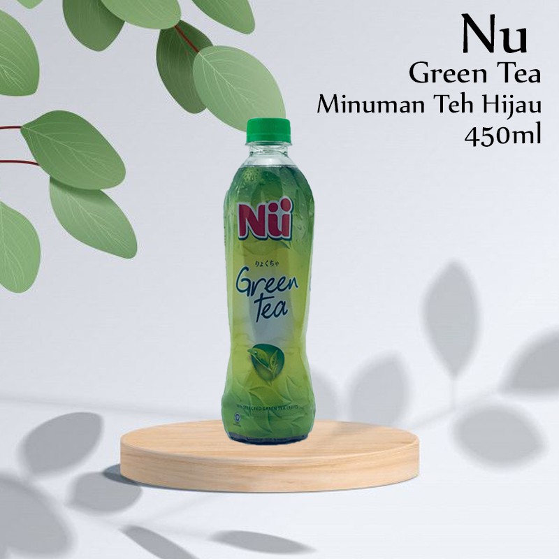 Nu Green Tea / Minuman Teh Hijau / 450ml