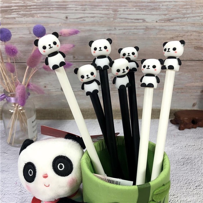 

Baru!! Pulpen Gel Panda Tinta Hitam 0.38mm