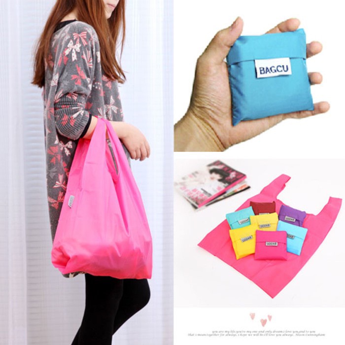 Tas Belanja Lipat BAGCU Reusable Shopping Bag  - BUM