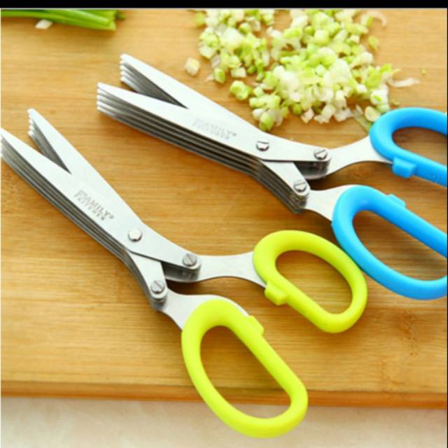 

Gunting Sayur 5 Lapis Gunting Serbaguna Gunting Dapur Multifungsi