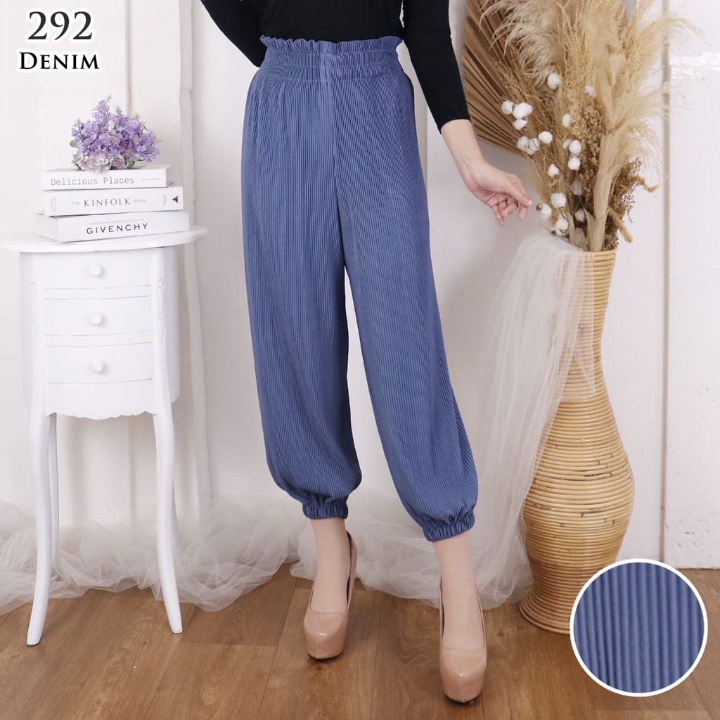 KULOT JOGGER 292 PLISKET LIDI PLEATS PANT KULOT PLISKET