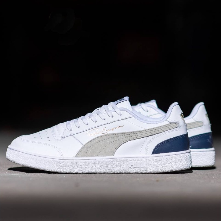 Sepatu Puma Ralphsamson [White Grey Navy]/BNWB-2