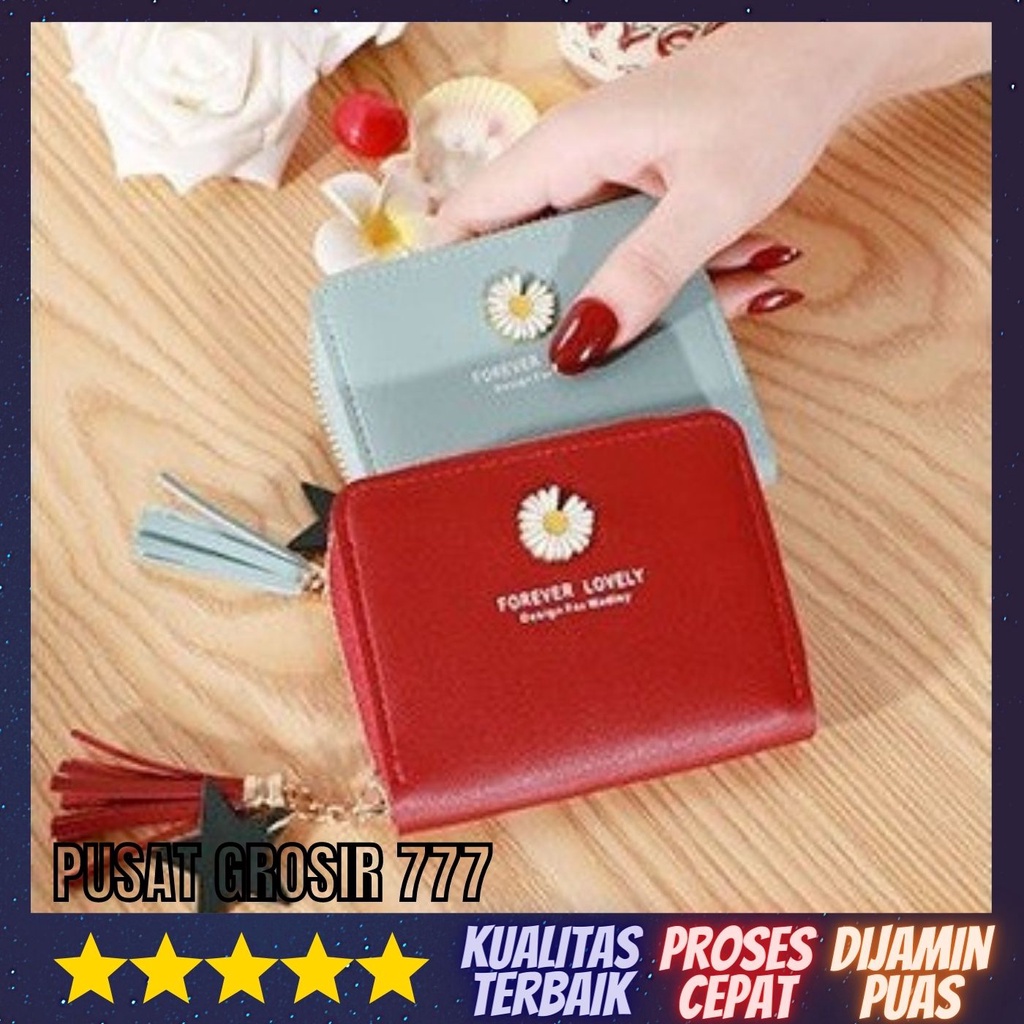 Dompet Anak Perempuan Motif Bunga Dompet Mini Import DUW 09