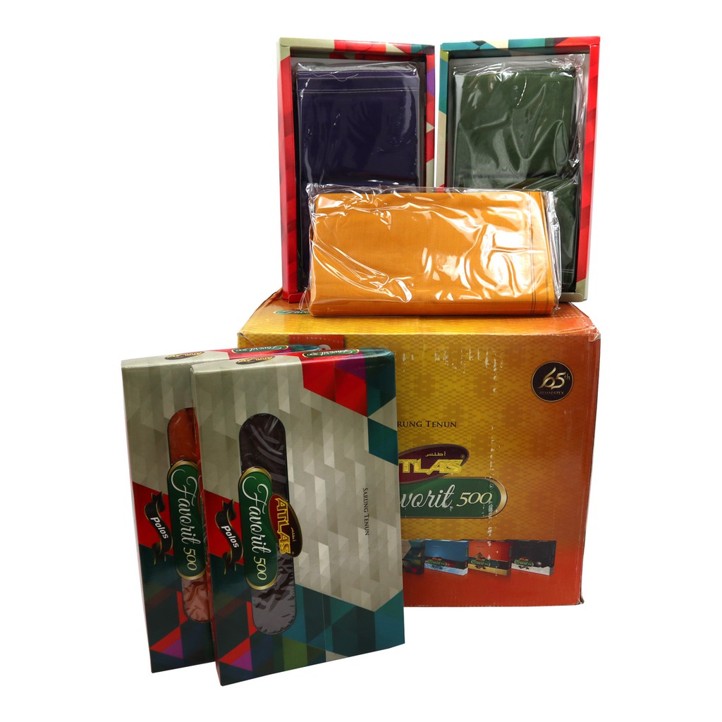 Sarung Atlas Favorit 500 Polos Murah