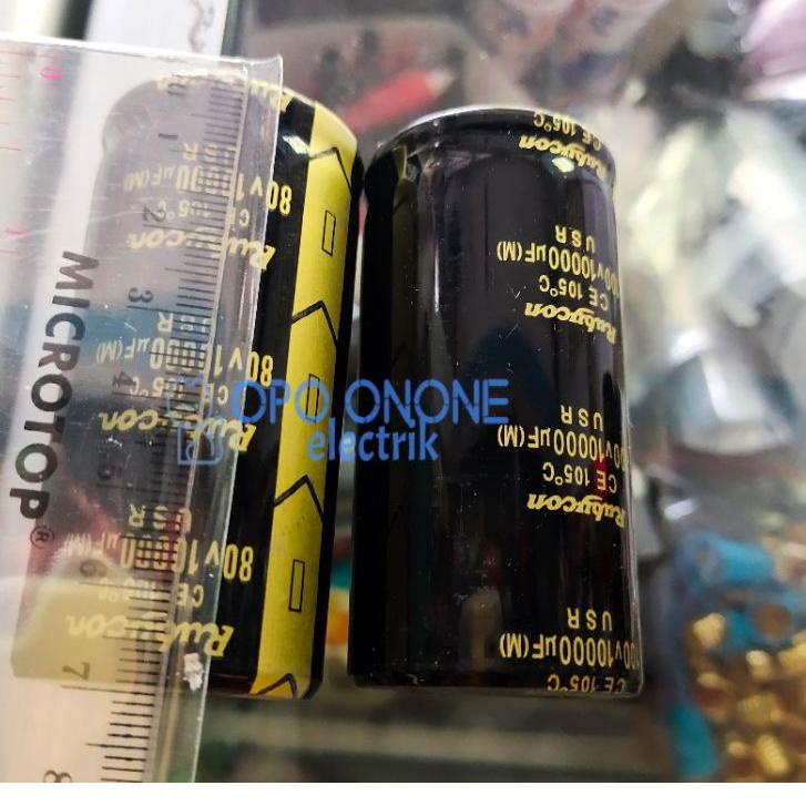 Paling Disukai.. elco rubycon hitam original 100v 10000uf