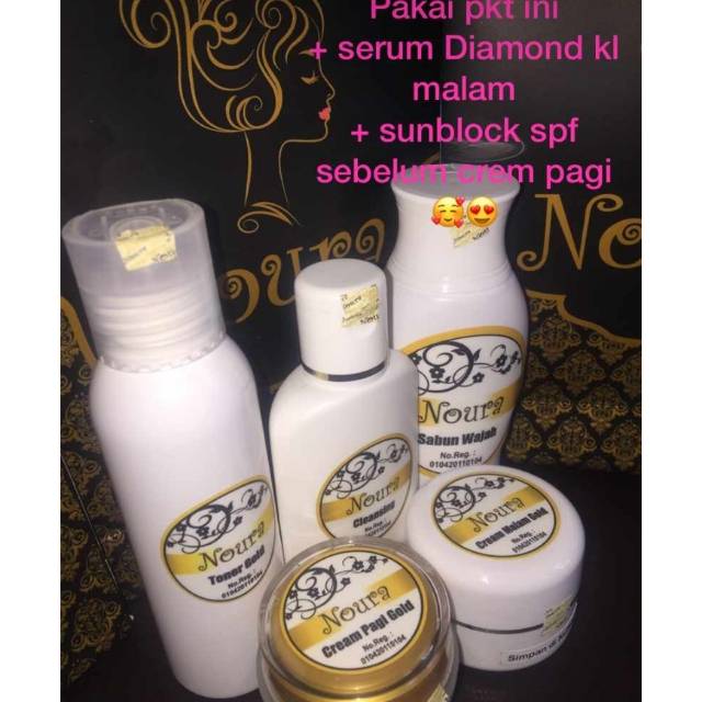 Paket Gold noura skincare