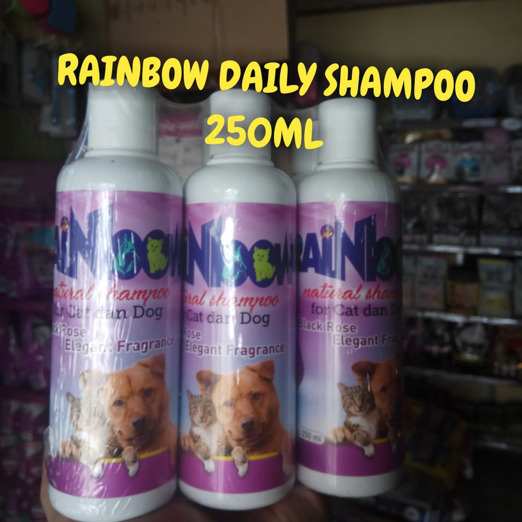 SHAMPO KUCING ANJING RAINBOW DAILY NATURAL