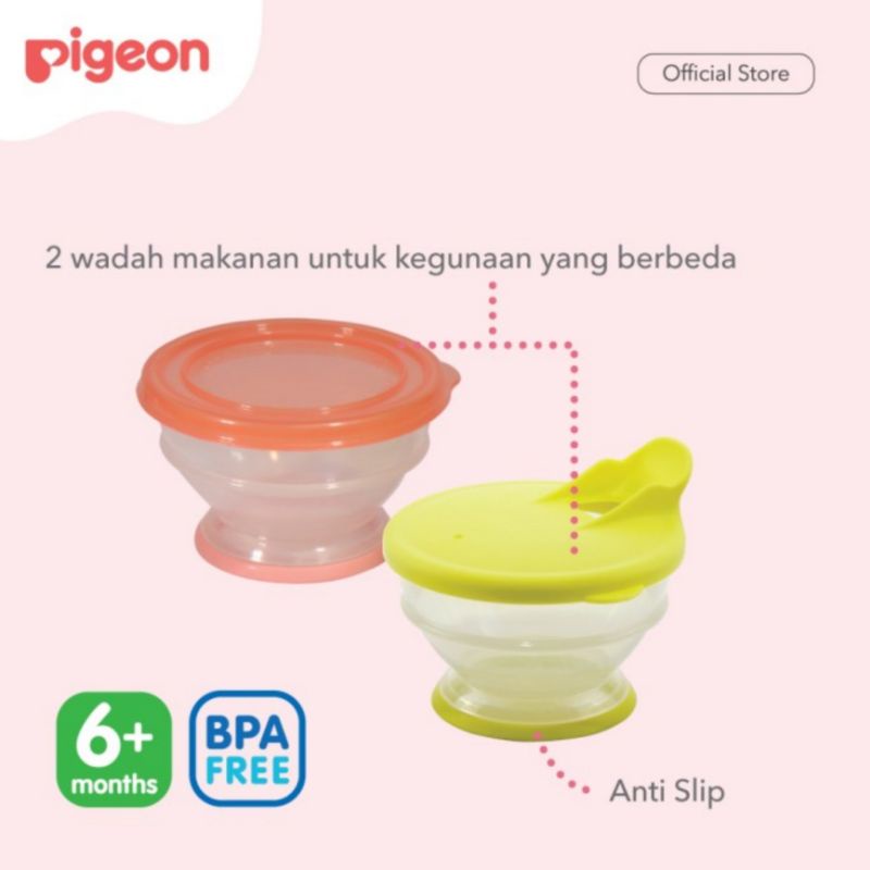 Pigeon Feeding Support Set / Perlengkapan Makan Bayi / Perlengkapan MPASI / Set Makan Bayi