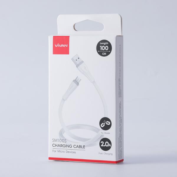 Kabel Data VIVAN Micro USB SM100s series