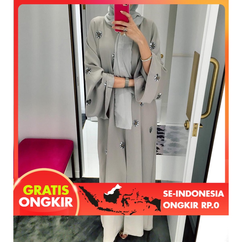 Pakaian Wanita 2021  Borr Cargan Jubah Gaun Lr220  Jilbab