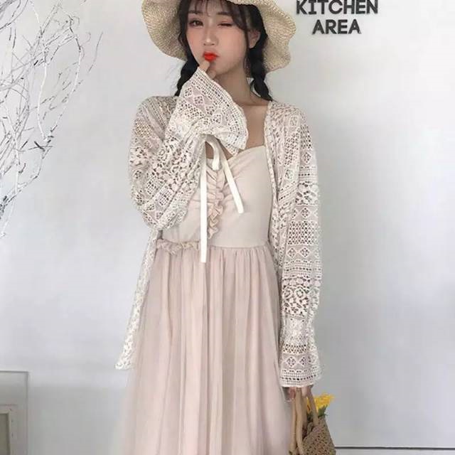 Nayaka- Lace Outer / Bohemian Beach Lace Outer / Aghnia Outer / Lace Hollow Outer