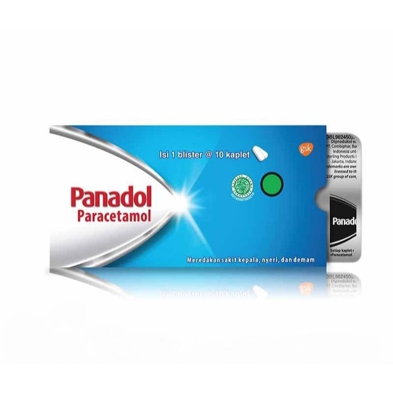 PANADOL BIRU 1 STRIP PANADOL PARACETAMOL