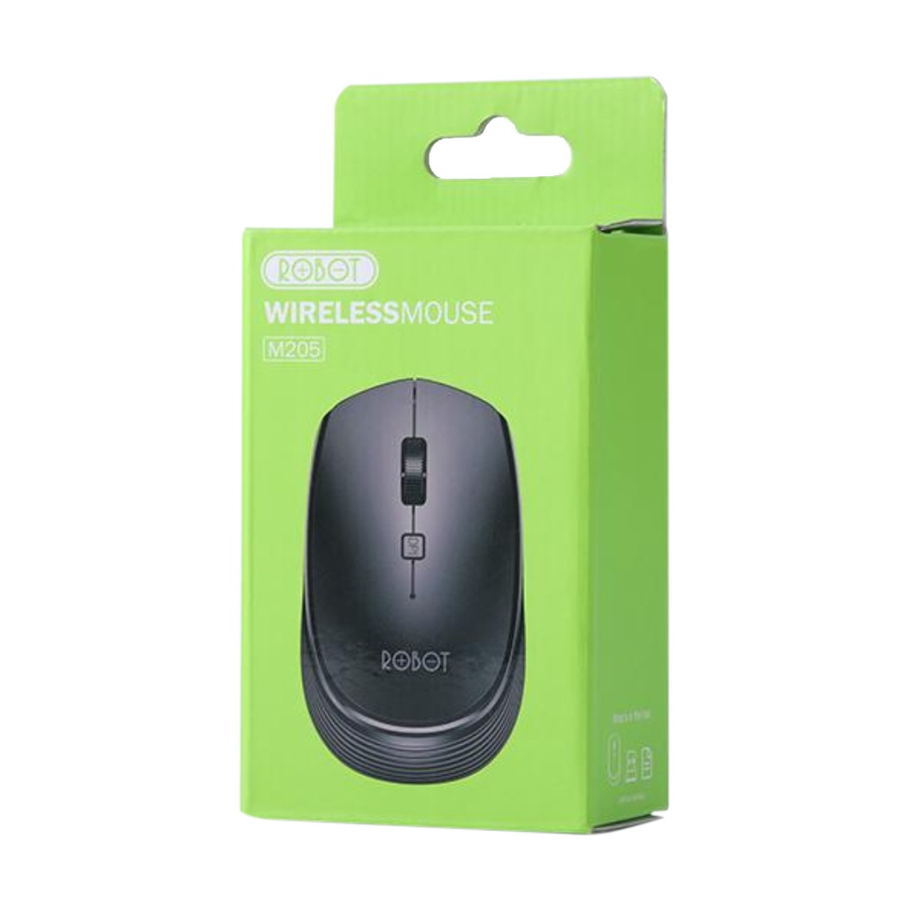 Mouse Wireless Robot M205 Black