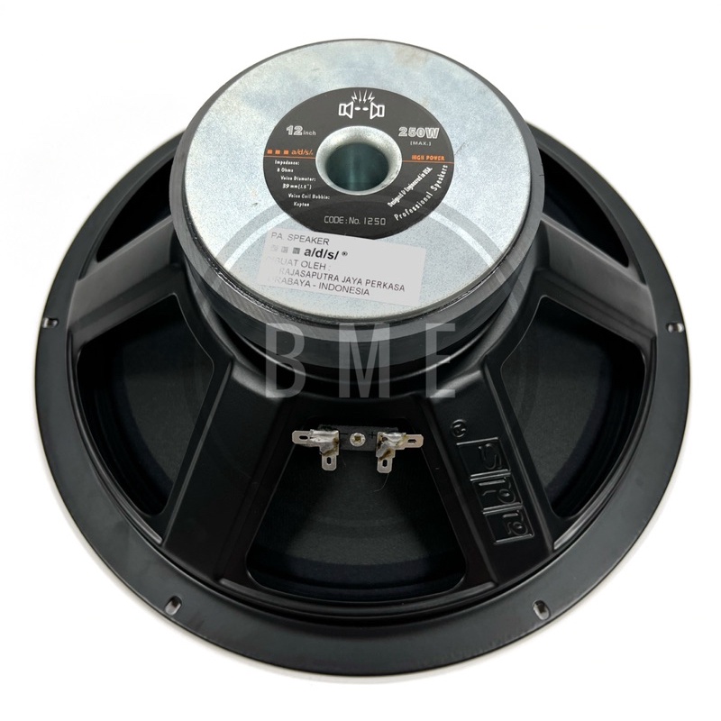 Speaker ADS 12 inch Full Range 1250 - Speaker ADS Full Range 12" 1250