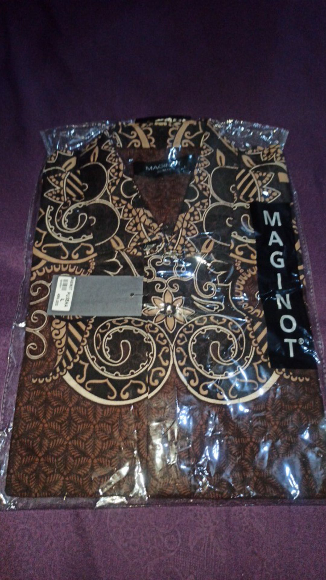 Maginot Kemeja Batik 3.0 Fusena-ss Lengan Pendek Pria