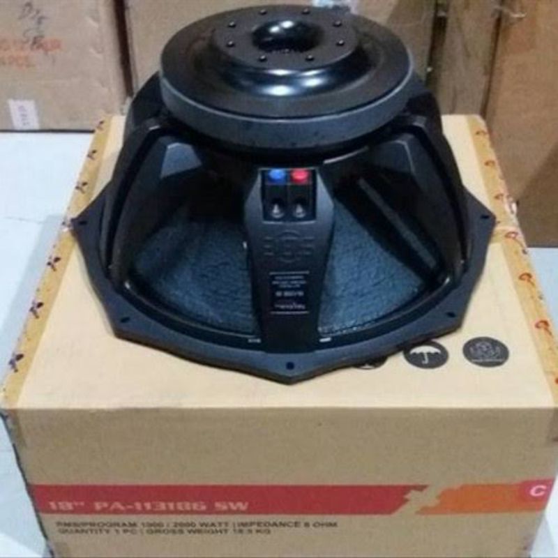 SPEAKER SUBWOOFER 18 INCH ACR FABULOUS PA113186SW ORIGINAL PA-113186 SW