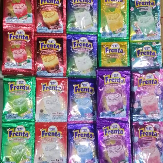 

FRENTA Minuman Serbuk FRENTA Minuman Sachet Frenta All Varian Semua Rasa 10pcs x 7gr