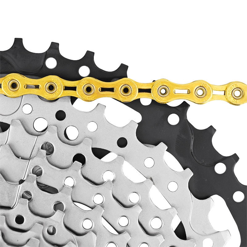 VG Sports Rantai Sepeda Bicycle Chain Half Hollow 8/9 Speed