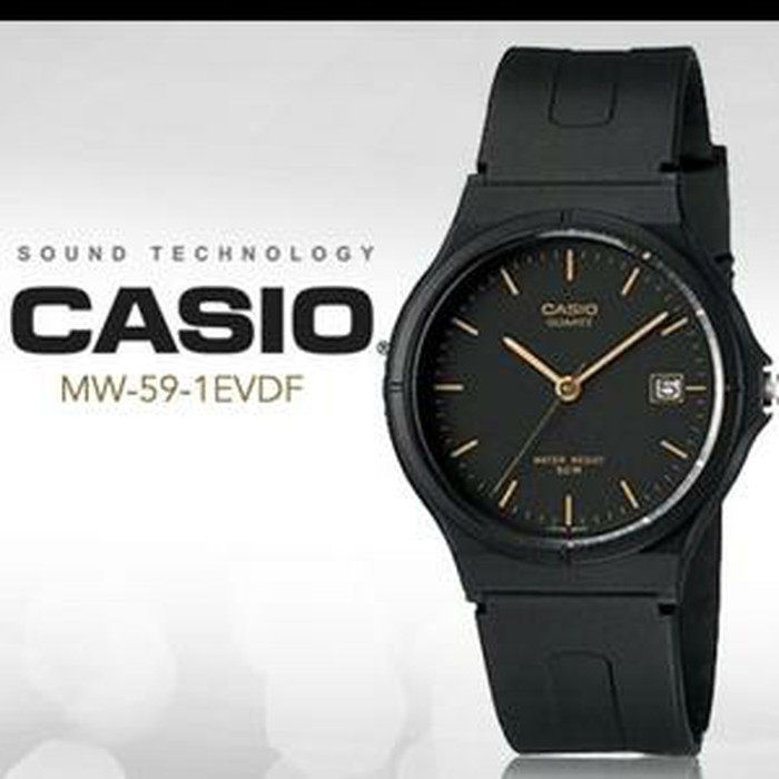 Jual Jam Tangan Casio Mw 59 Series Original Shopee Indonesia