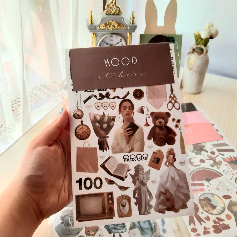MANADO Stiker Deco Aesthetic Lucu Ala Pinterest Termurah Shopee