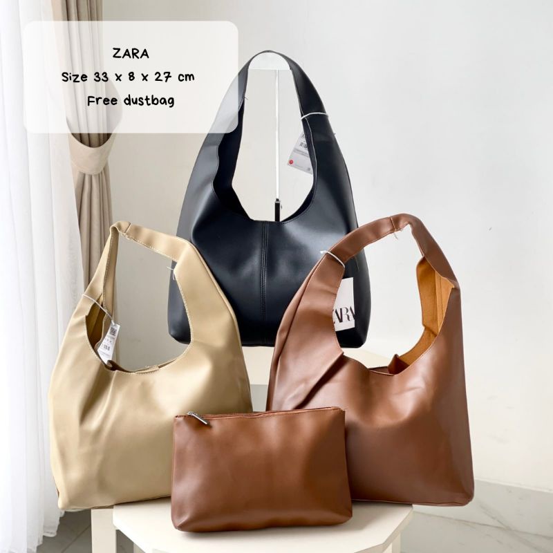 TAS WANITA / ZR HOBO TOTEBAG / ZARA TOTEBAG / TAS IMPORT