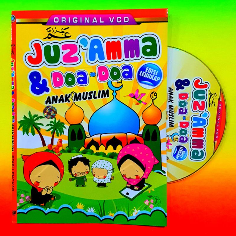KASET VIDEO ORIGINAL BELAJAR NGAJI JUZ AMMA DAN DOA-DOA ANAK MUSLIM - KASET RELIGI VIDEO EDUKASI TER
