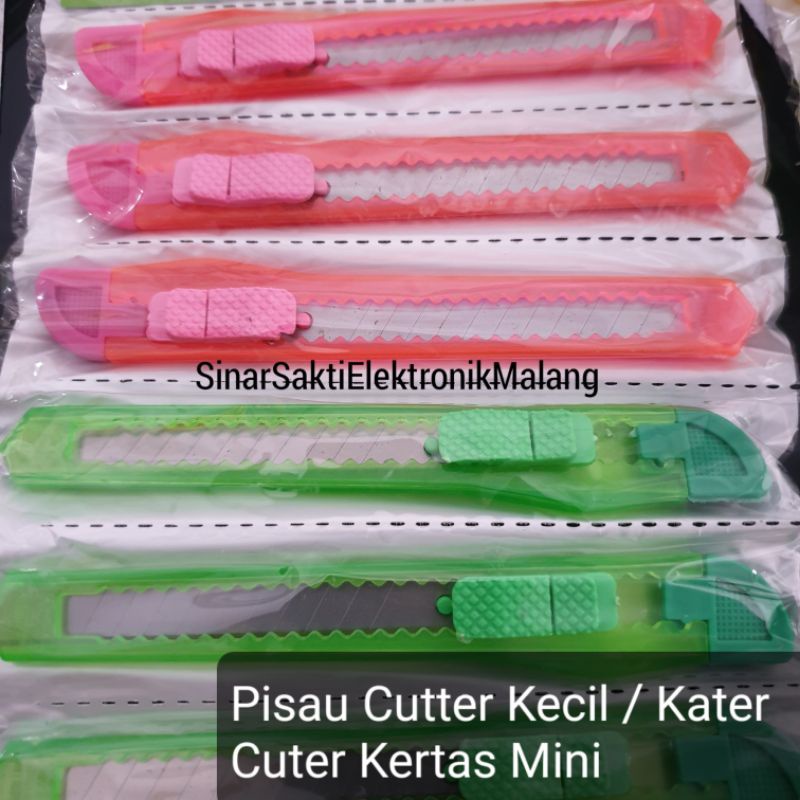 

Pisau Cutter Kecil Murah Kater Cuter Kertas Mini