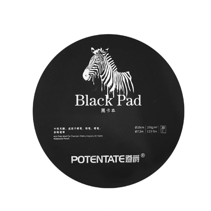 

Potentate Circle Black Pad