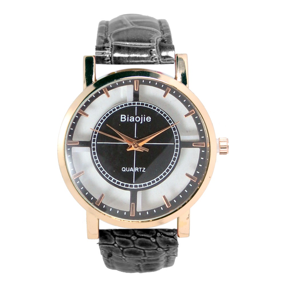 FINX-414 - Jam tangan fashion wanita analog - leather strap - 4 pilihan warna