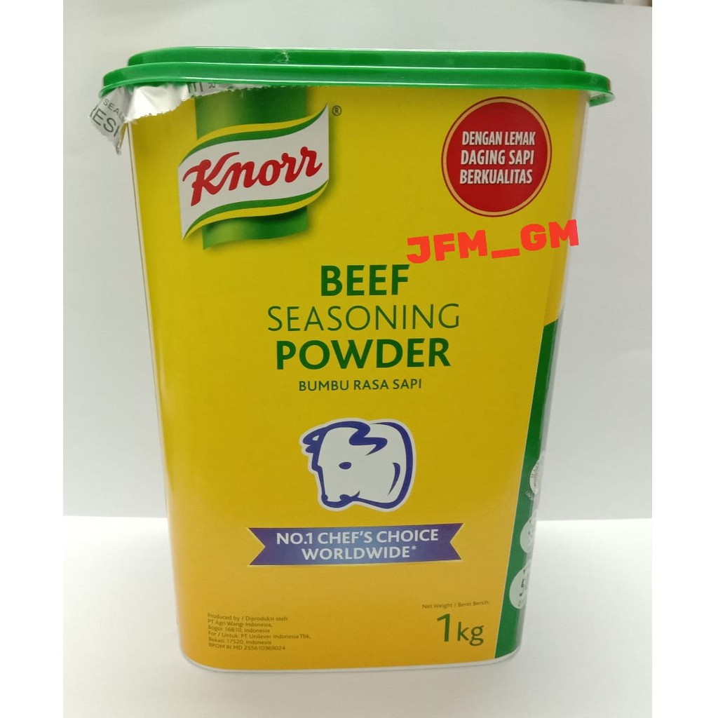 

KNORR BEEF SEASONING POWDER 1 KG