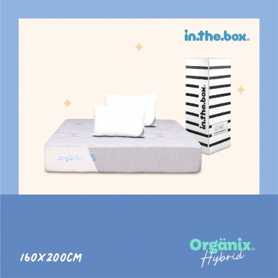 Matras Busa Hybrid 90-200x200 InTheBox Organix Hybrid (Kasur Raffi Ahmad) – Latex + Memory Foam, Teb
