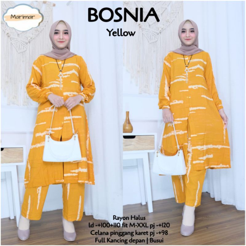 Bosnia Ori By Marimar / Setelan tunik Tie Dye / One Set tie Dye / setelan batik murah