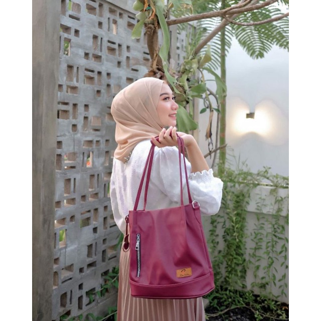 READY TOTEBAG MARIA/ SLINGBAG CHOCOLY ORIGINAL BY BIRU TSABITA