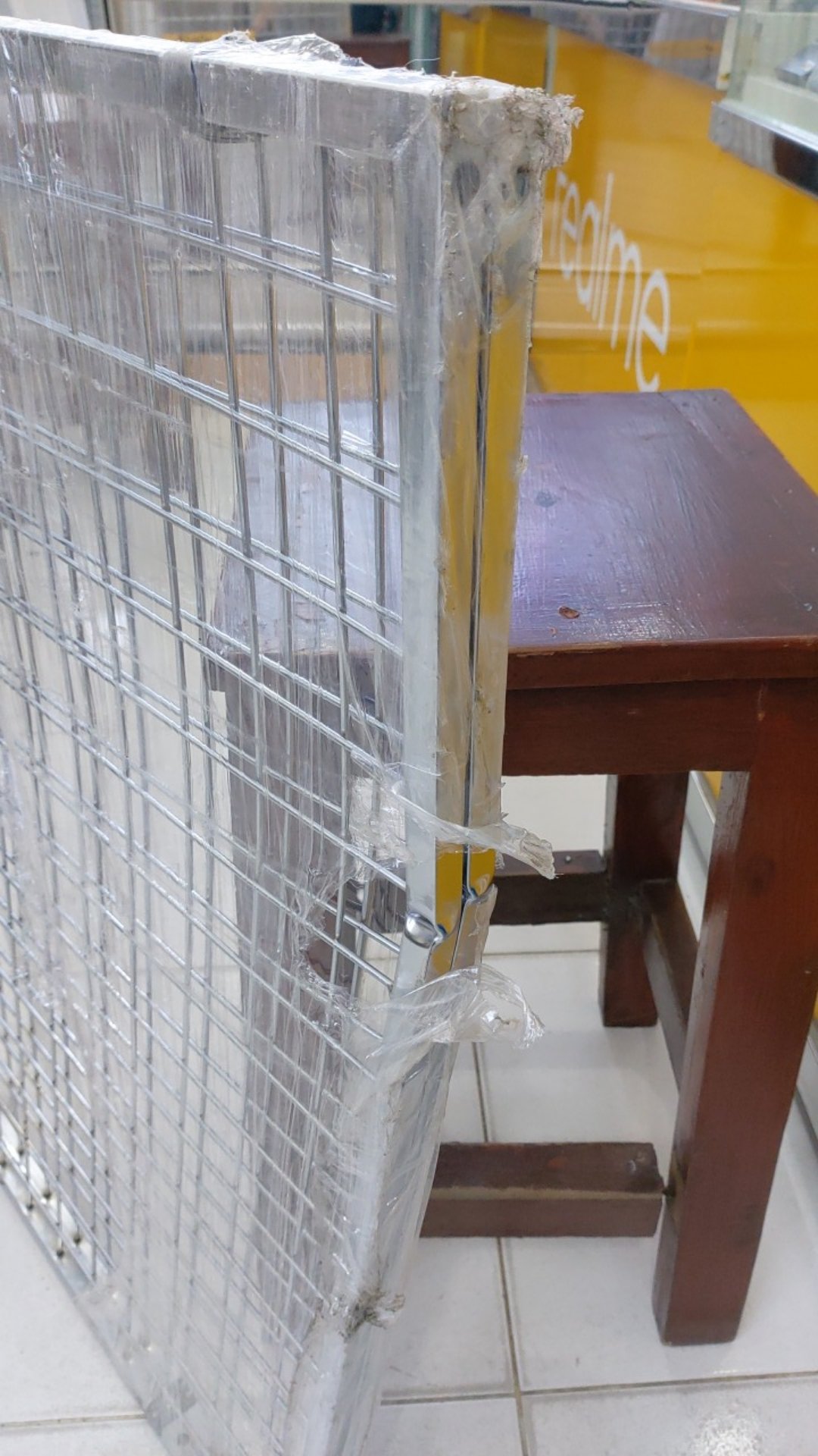 Rak Ram Besi Ukuran 100×80 Crome Besi Tebal