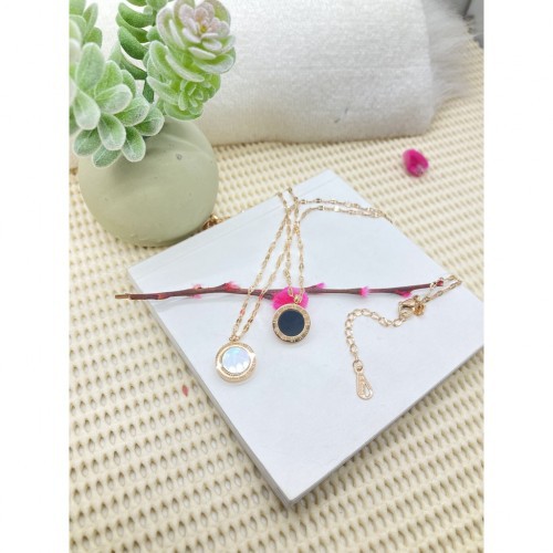 Kalung Titanium kalung titanium wanita Kalung Kalung Wanita Kalung Emas Aksesoris Wanita Titanium