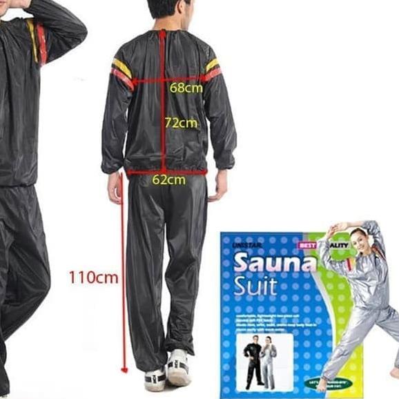 Baju Sauna Sauna Suit Jaket Sauna Suit Baju Olahraga