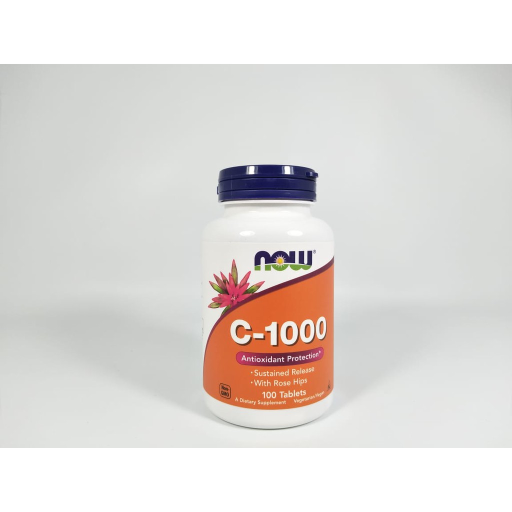 Now Foods, C-1000, 100 Tablets EXP 2025 MURAH TERMURAH