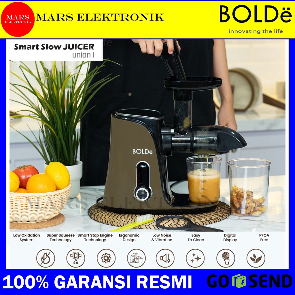 SMART SLOW JUICER UNION BOLDE - SLOW JUICER BOLDE