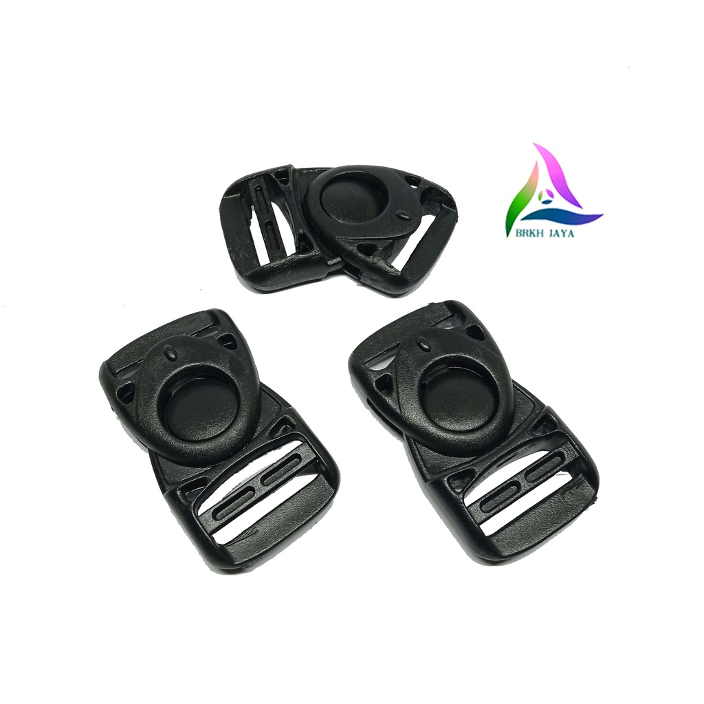 KUNCI SODOK PUTAR 2.5 CM / KUNCI SODOK PLASTIK BUCKLE ACETAL