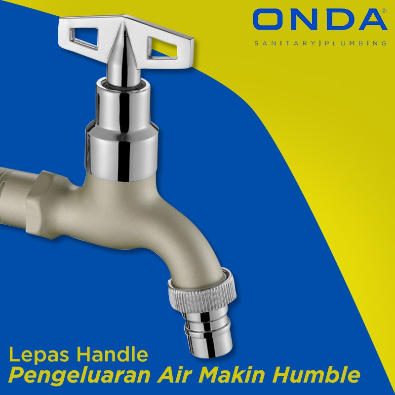 ONDA A 821 K Kran Tembok Keran Taman Garden Tap 1/2&quot;