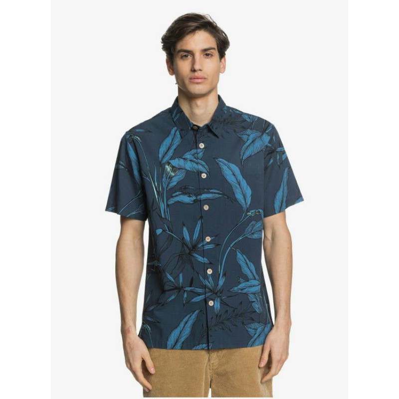 Size XL - Kemeja Quiksilver Original / Kemeja Pria / Kemeja Cowok / Kemeja Bigsize / Kemeja Santai