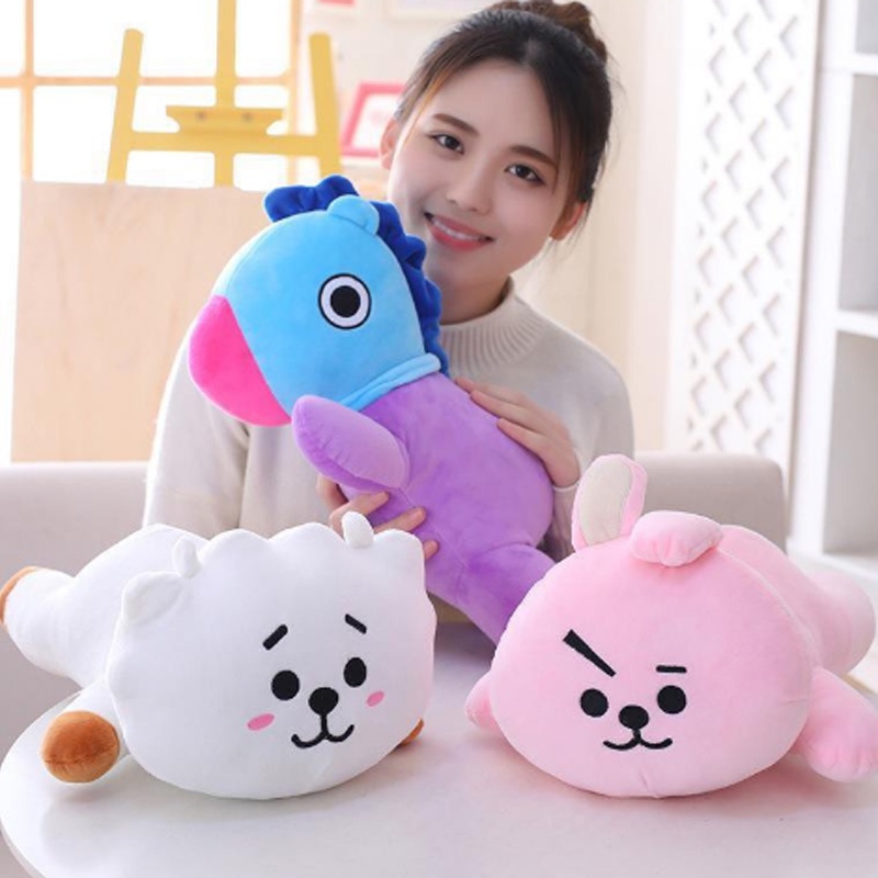 Kpop BT21 BTS Plush Doll Cute Toys Soft Pillow Tata Cooky Chimmy Koya Shooky Mang Fans Gift