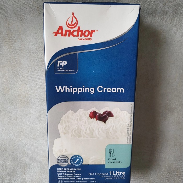 

fe20111 Anchor Whip Cream 1 Liter Xa201As