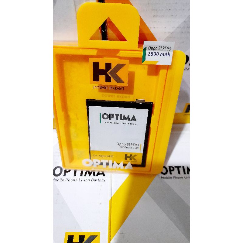 BATERAI batre BLP593 OPPO NEO 5 BLP 593 BATRE DOUBLE POWER HK OPTIMA ORIGINAL grs resmi