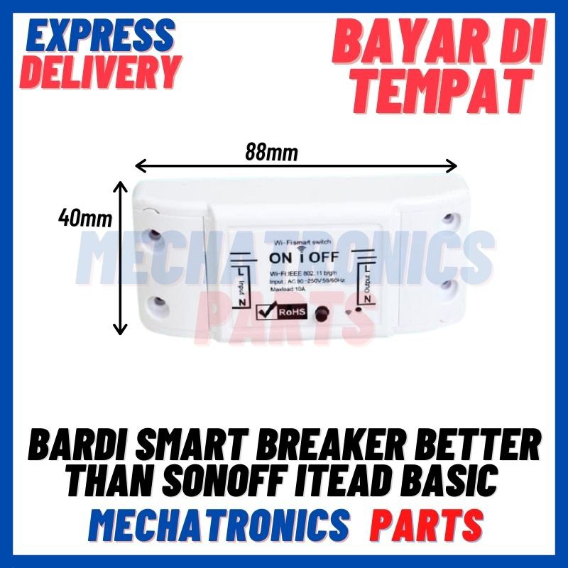 [SDI-9001] BARDI SMART BREAKER BETTER THAN SONOFF BASIC ARDUINO