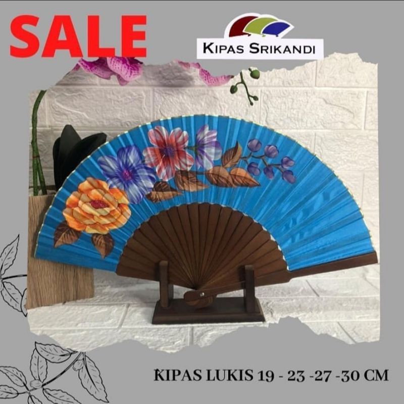 

Kipas Lukis/Kipas Tangan/KipasLipat/Kipas Srikandi Lukis( Bisa ukir nama kamu di tangkai kipas)
