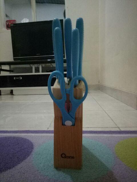 Ox 961 Pisau Dapur Set Warna Oxone Termurah!!! Dan Free Ongkir!!! Hhp