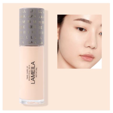 Lameila Light Concealer Foundation Cair LAMEILA NEW Foundation HK 3055