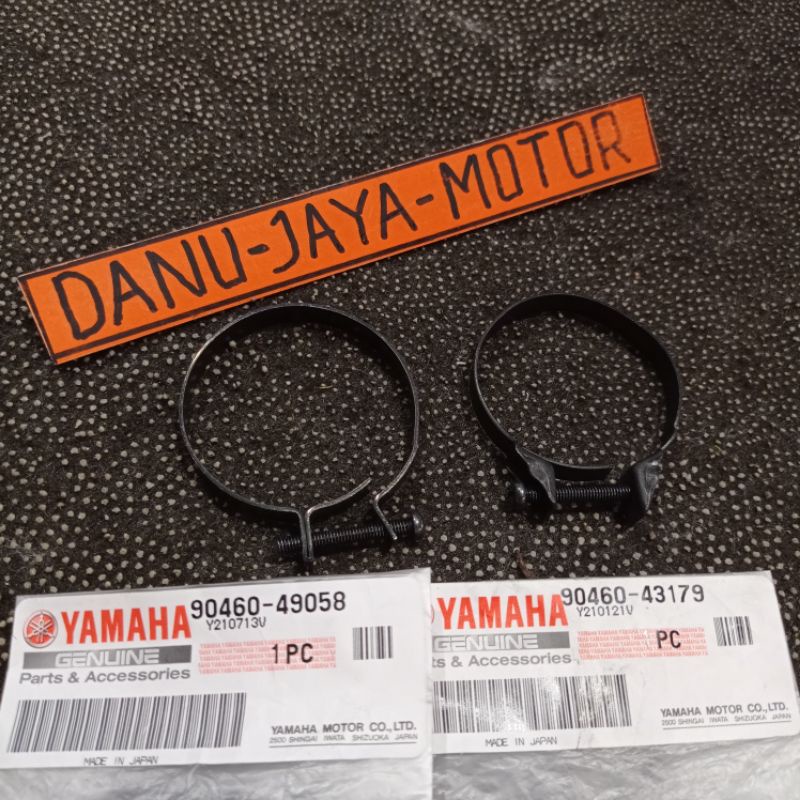 CLAMP KLEMAN MANIPUL KARBU RX KING ORIGINAL JAPAN 90460-43179 90460-49058