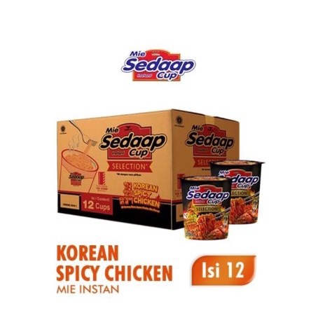 

MIE SEDAAP CUP KOREAN SPICY CHICKEN 1 DUS